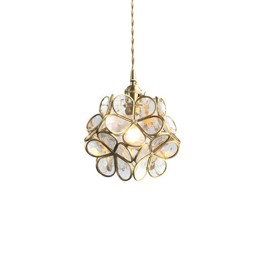 French petal small chandelier-glass lampshade